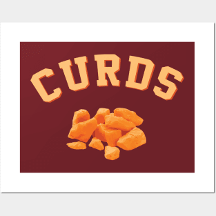 Curds University T-Shirt Team Design Posters and Art